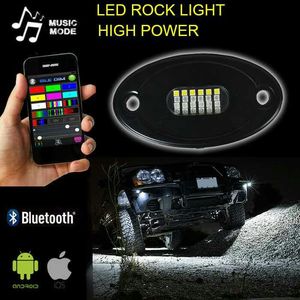 Nueva 8 sets pod rgbw led luces rock música Bluetooth inalámbrico intermitente multicolor - Product Image 1