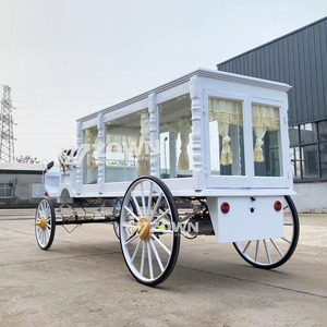 Carroza Fúnebre Adaptada a la Región, Arrastrada por Caballos, con Espacio Interior Ajustable para Adaptarse a Diferentes Tamaños de Ataúdes y Demandas de Transporte - Product Image 6