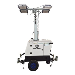 Xách tay câm DIESEL tháp ánh sáng 7M <span class=keywords><strong>LED</strong></span> xây dựng chiếu sáng với IP65 đánh giá phát ra màu trắng - Product Image 4