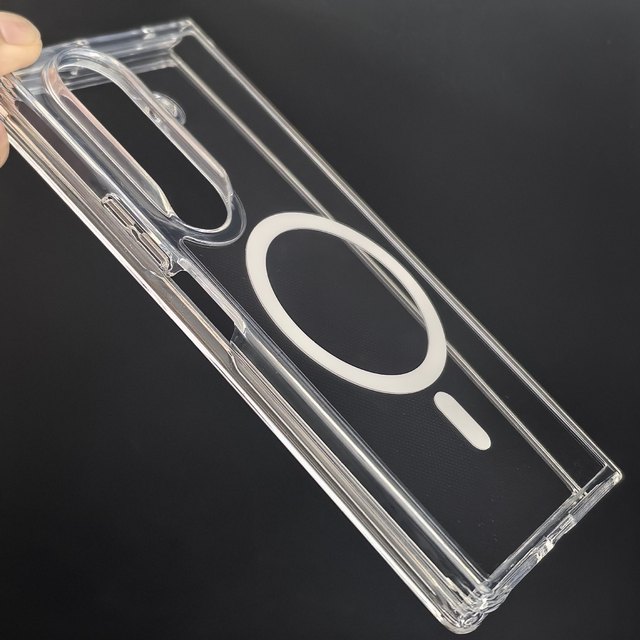 Ultra Clear Protective Case Slim Fit Cover for Samsung for Galaxy for Z Fold 8 Z Flip 8 Strong Magnetic Cover Case for Samsung