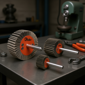 Ttake Flap <b>Wheel</b> 30x20 Mm With Shaft Abrasive Cloth For <b>Grinding</b> And Polishing - Product Image 3