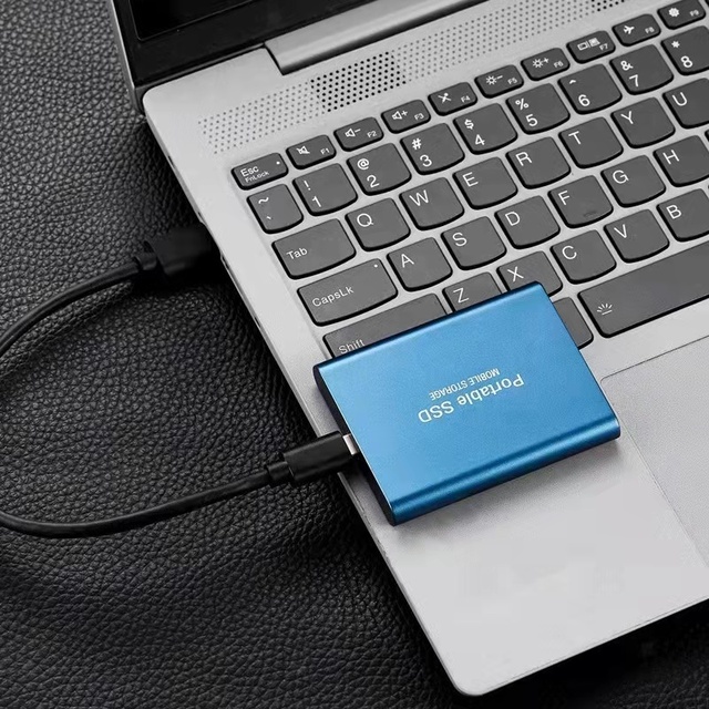 Mini Portable External SSD Hard Disk in Metal OEM Gift Box 1TB-16TB Range Solid for Laptop/Gift Purpose