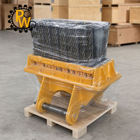 Brosse de nettoyage à câble métallique pour tunnel, 8-16 tonnes, 1000 mm, avec plaque de serrage boulonnée, à brins remplaçables, pour SANY