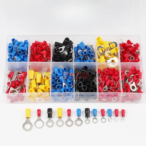 ชุดขั้วต่อวงแหวนสำหรับงานวิศวกรรมเคมี 420 ชิ้น ชุดขั้วต่อแบบหุ้มฉนวนสำเร็จรูป ตัวผู้ ตัวเมีย สำหรับการเชื่อมต่อสายไฟ - Product Image 5