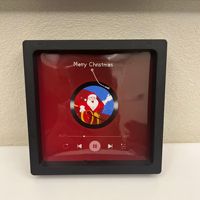 Aimant de réfrigérateur Coran de musique personnalisé à faire soi-même Sublimation vierge Aimant de réfrigérateur de musique de photo personnalisée Aimant de réfrigérateur de mur de lecteur de musique