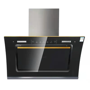 Campana Extractora de <span class=keywords><strong>Cocina</strong></span> Eléctrica Moderna de Alta Calidad, Montada en la Pared, con Filtro de Deflector, Ventilación y Acero Inoxidable para el Hogar - Product Image 3