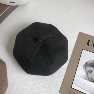 Béret pour femme, automne et hiver, nouveau chapeau octogonal de peintre, chapeau décontracté polyvalent, chapeau de newsboy, chapeau rétro britannique - Product Image 6