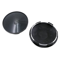 Nouvelles enjolives et caches de roue de voiture en ABS 68/64/62mm, ajustement universel, en argent et noir