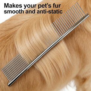 Peigne de toilettage pour animaux de compagnie, style mode, haute qualité, finition peinture auto, 16,5 cm - Product Image 3