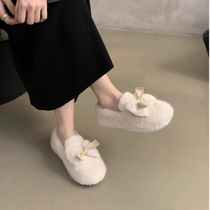 Pantuflas de Cuero Genuino con Suela Gruesa y Forro de Malla para Unisex, Pantuflas de Algodón de Moda para Primavera/Otoño 2026 - Product Image 3