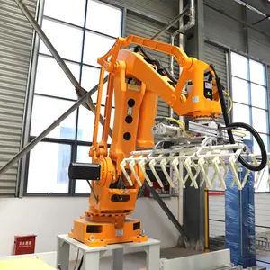 Lh130 Stapelen Cement Graan Zakken 30kg 25Kg Robot Robotgrijper Voor Palletiseren Lijn Systeem Stapelaar Palletiseermachine Automatische
