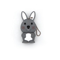 Animal creativo conejo Usb Flash Pendrive Memory Stick lindo Pen Drive Usb20 4G 8GB 16G 32G 64GB U disco regalo envío gratis