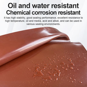 100% 버진 비톤 블랙 70 듀로 고무 시트 개스킷 시트 롤 FKM FPM 불화탄성체 FKM 고무 시트 - Product Image 3