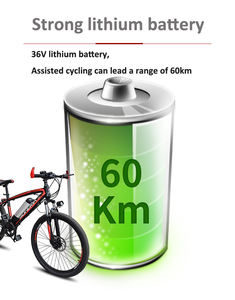 Bicicleta eléctrica de montaña, 26 pulgadas, precio barato, China - Product Image 5