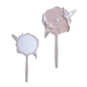 Manufacture High Quality Chinese Ancient Design Debossed Logo Fashion Unique Handle <b>Mirror</b> - Product Image 1
