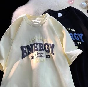 OEM custom Puff Screen Printing <b>tshirt</b> Streetwear Unisex 100% Cotton Oversized T-ShirtsHeavyWeight Brand logo t shirt for men - Product Image 5