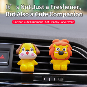 Populaire schattige dierenfiguurtjes voor de auto-luchtuitlaat, geurverspreider, universele auto-interieurdecoratie - Product Image 3
