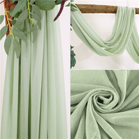 Tissu de drapage pour grande arche de mariage BH-267 pour la décoration de plafond et de fond de scène de cérémonie de mariage