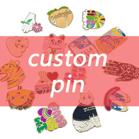 Pins de Solapa Metálicos Tradicionales Personalizados, Broches y Placas Modernos para Regalos Promocionales Unisex - Colores y Tamaños Personalizables