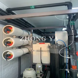 Container Desalination Equipment For Seaside Resorts SWRO Reverse Osmosis System Water Treatment Machinery Domestic Water