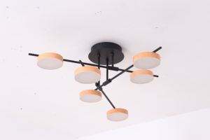 Contemporary Style Indoor Decoration Chandelier Villa Staircase LED Pendant Light - Product Image 5