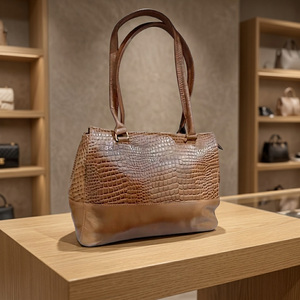 Bolsos de Mano de Cuero Genuino Personalizados con Piel de Animal Natural BS International, Última Llegada, Estilo Vintage, Ligeros - Product Image 4