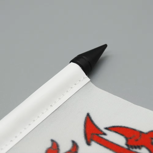 Drapeaux <span class=keywords><strong>de</strong></span> bureau du <span class=keywords><strong>Pays</strong></span> <span class=keywords><strong>de</strong></span> <span class=keywords><strong>Galles</strong></span>, drapeaux <span class=keywords><strong>de</strong></span> négociation et base en plastique, mini-drapeaux nationaux décoratifs personnalisables - Product Image 2