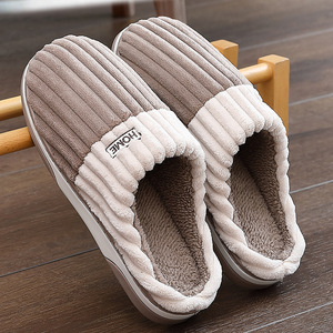 Classic Winter Household Cotton <strong>Slippers</strong> Men Plus Size Anti Slip Bathroom <strong>Slippers</strong> Warm Shoes Plush Cotton <strong>Slippers</strong> - Product Image 4