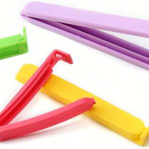 Clips d'étanchéité de sacs en plastique pour le stockage des aliments et des collations Clips d'étanchéité de sacs Cuisine et maison Clip personnalisé logo peut être imprimé - Product Image 5