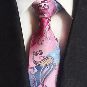 Corbatas de Poliéster para Hombre, Diseño Floral Paisley, Fabricante Chino - Product Image 5