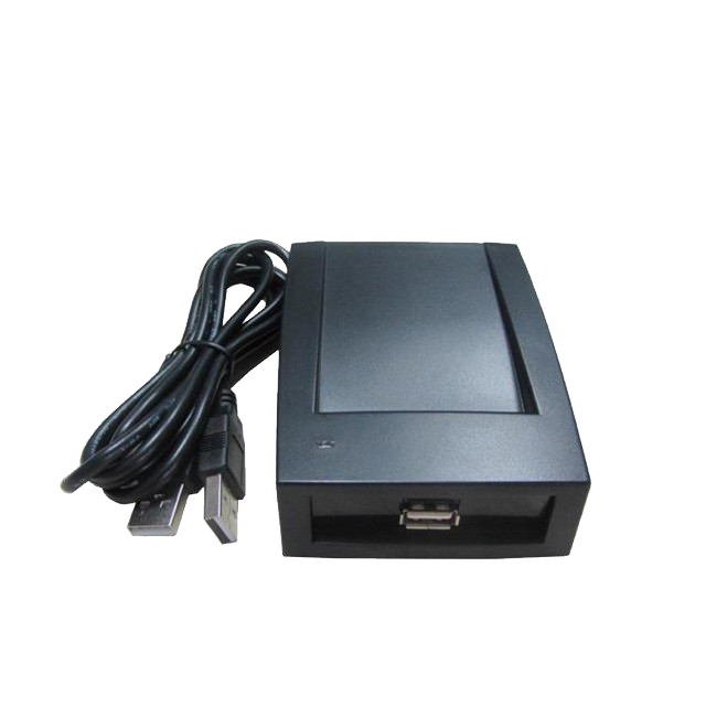 Dual Frequency 13.56MHz & 125kHz USB RFID Card Reader 2-in-1 ID IC Smart Reader ABS Material