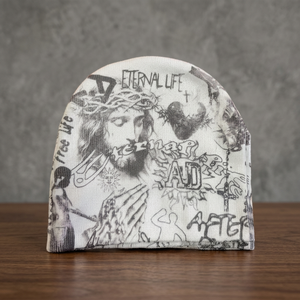Zest Crown Bonnet de course streetwear personnalisé, imprimé animalier, imprimé par sublimation, imprimé par transfert thermique, sans revers, avec logo, 100% coton - Product Image 3