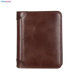 Offre Spéciale Designer Portefeuille Hommes En Cuir Véritable Huilé Court Biford Sac À Main Mince Titulaire De La Carte En Cuir De Vache Portefeuille Style Vintage Pochette