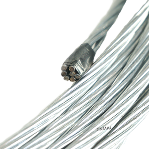 Phụ kiện điện Nhà máy cung cấp chất lượng cao dây thép mạ kẽm dây và dây thép sợi cho đường dây trên không - Product Image 1