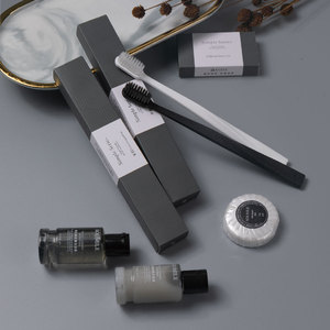 Kit de Salle de Bain Jetable Haut de Gamme pour Hôtels et Gîtes : Brosse à <span class=keywords><strong>Dents</strong></span> à Poils Doux, Dentifrice et Outils Dentaires, Emballage Boîte, Idéal Hôtellerie et Accueil à Domicile - Product Image 3