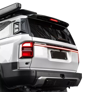 Per Land Cruiser Prado FJ250 LC250 tetto 2024 alettone posteriore alettone alettone <span class=keywords><strong>nero</strong></span> lucido - Product Image 2