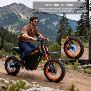 Motos électriques à double suspension 48V 30AH avec freins à disque hydrauliques tout-terrain à vendre - Product Image 6
