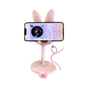 ที่วางโทรศัพท์รูปกระต่ายน่ารัก ปรับระดับความสูงได้ สำหรับวางบนโต๊ะ - Product Image 2