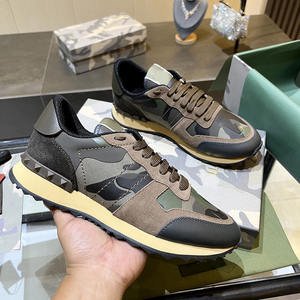 <span class=keywords><strong>Scarpe</strong></span> <span class=keywords><strong>da</strong></span> <span class=keywords><strong>Corsa</strong></span> Firmate RockRunner 2025 Uomo Donna Sneaker in Tessuto a Rete e Borchie in Gomma Triple Black White Beige Sneakers Sportive <span class=keywords><strong>da</strong></span> Uomo - Product Image 6