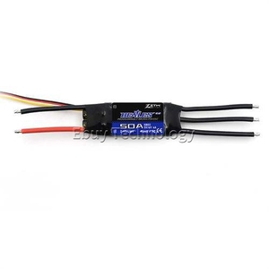 Nuevo controlador de velocidad sin escobillas ZTW Beatle G2 Series 32-bit ESC 50A <span class=keywords><strong>2</strong></span>-4S SBEC 6V 4A para avión RC - Product Image 3