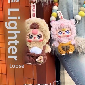 ของเล่นตุ๊กตาขนฟูซีรีส์น่ารักสำหรับเด็กอายุ 3 ขวบ รุ่น Blind Box ของแท้จาก Official Baby Three Kid ของสะสมตกแต่งผนัง ของขวัญน่ารัก - Product Image 1