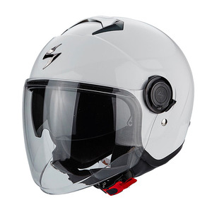 Casco Jet Scorpion Bianco M in Policarbonato per Moto - Product Image 1