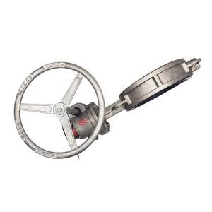 YomteY Stainless Steel Butterfly Valve Wafer Type Manual For Water Control 200mm Size - Product Image 2