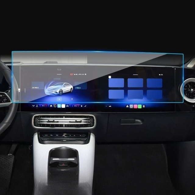 Car Tempered Glass for Mercedes-Benz CLA EV 200 250 C174 2026 Car Interior Matte Screen Protector Console LCD Screen