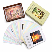 Kartu Tarot Ramah Lingkungan 350gsm Inti Hitam Produsen Profesional Kartu Tarot Promosi