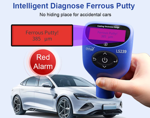 เครื่องวัดความหนาผิวเคลือบ LS239 ระดับมืออาชีพ 0.0-5000μm รุ่นอัปเกรด เครื่องทดสอบสีรถยนต์ จอแสดงผลสามสี ความแม่นยำสูง - Product Image 4