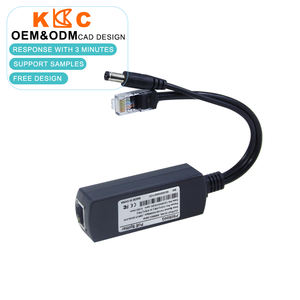 Répartiteur PoE Gigabit 12V 1.2A 2A avec sortie conforme à la norme IEEE 802.3af/at, adaptateur répartiteur Ethernet alimenté 10,100,1000 Mbps - Product Image 1