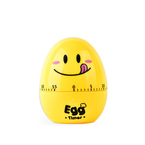 Egg Mechanical <b>Timer</b> 60 Min Countdown Touch Control Egg Shaped Kitchen <b>Timer</b> Blue - Product Image 2