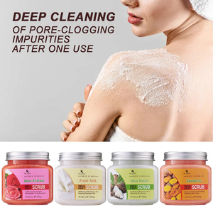 Gommage corporel en marque propre, gommage corporel exfoliant naturel blanchissant, gommage corporel aux fruits d'<span class=keywords><strong>orange</strong></span> - Product Image 4