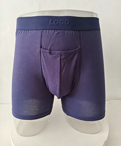 <span class=keywords><strong>Calzoncillos</strong></span> Modales <span class=keywords><strong>con</strong></span> Logotipo Personalizado, Nuevo Estilo, Ropa Interior Masculina de Calidad al por Mayor, Bóxers Personalizados <span class=keywords><strong>con</strong></span> <span class=keywords><strong>Bolsillo</strong></span> para Hombre - Product Image 2